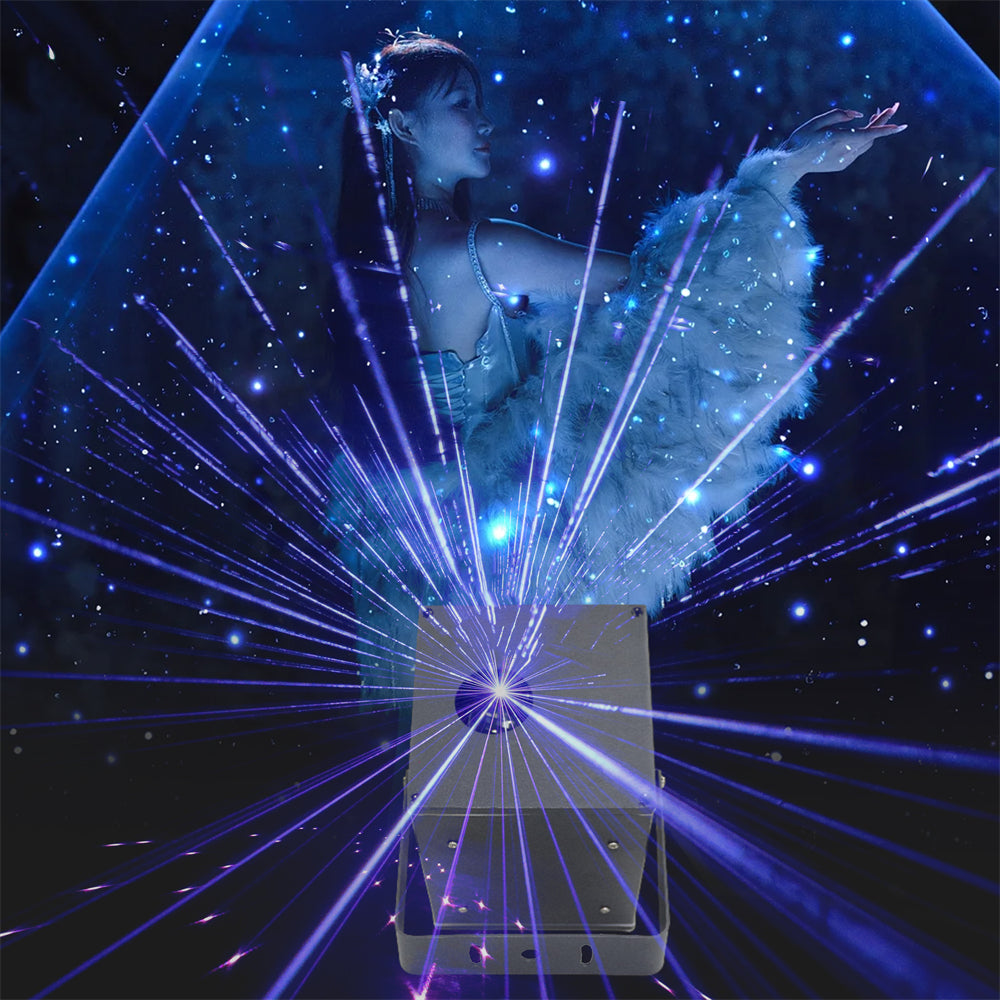 HXK-HK IP66 Outdoor Waterproof Firefly light 2W/3W RGB Laser Projector