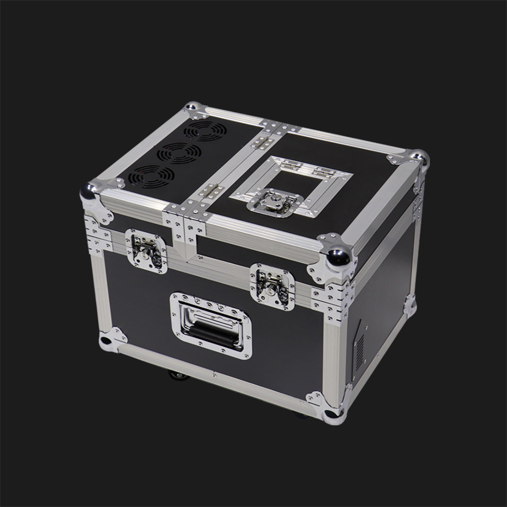 NF-HZ600 Ultimate Haze Machine Durable Flight Case 600W Dual Control with DMX for Stage Events Weddings