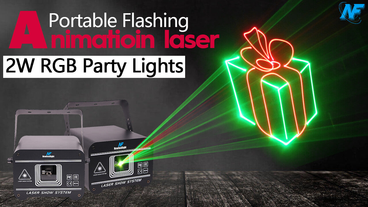 Unleash Dynamic Lighting: The FX001 Animationed Laser - Perfect for DJs, Clubs, and House Party!