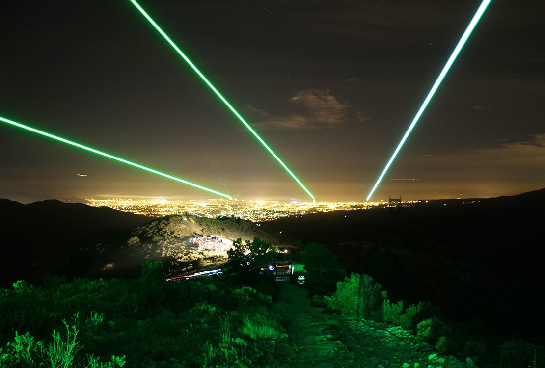 Sky Laser Projector: The Spectacular Laser Light Show in the Sky