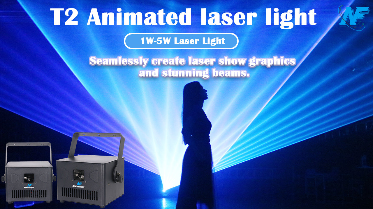 NEWFEEL T2 Series: The innovative choice of full-color animation laser stage lighting