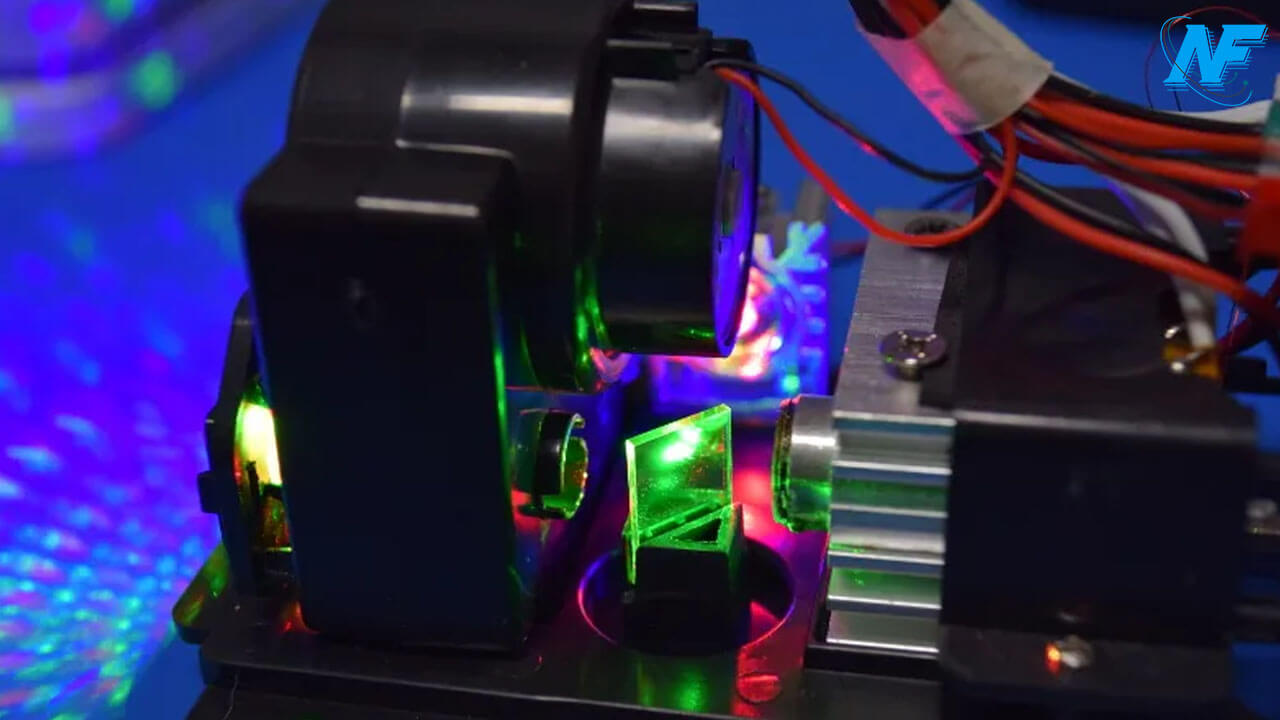Exploring the Inner Workings of a Christmas Laser Projector: A Teardow