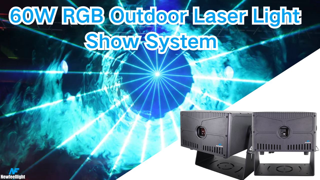 60W RGB Outdoor Laser Light Projector The Ultimate Solution for Stunning Laser Light Shows and Architectural Projections