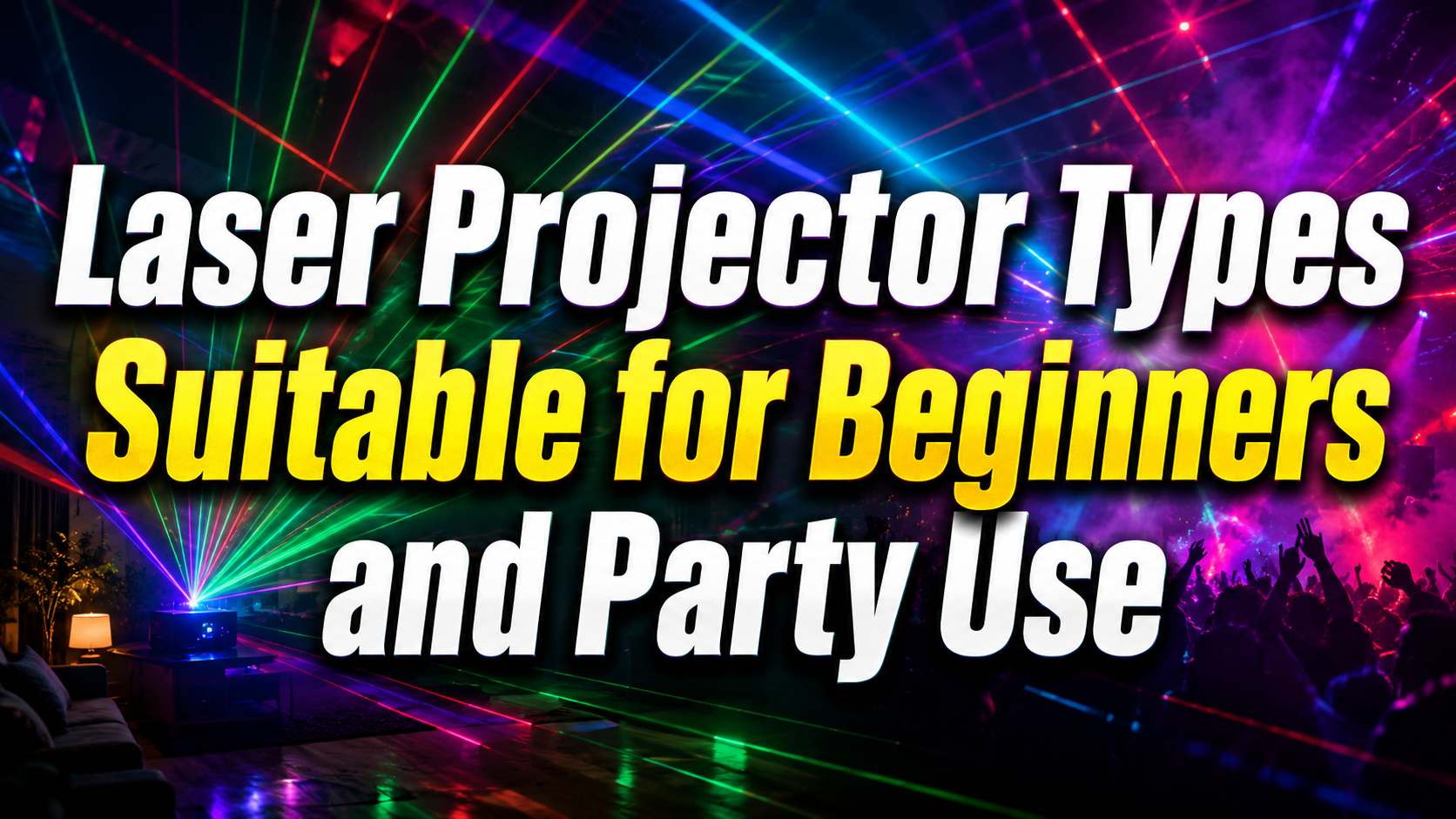 LaserCube Portable RGB Laser Projector for Epic Light Shows Anywhere