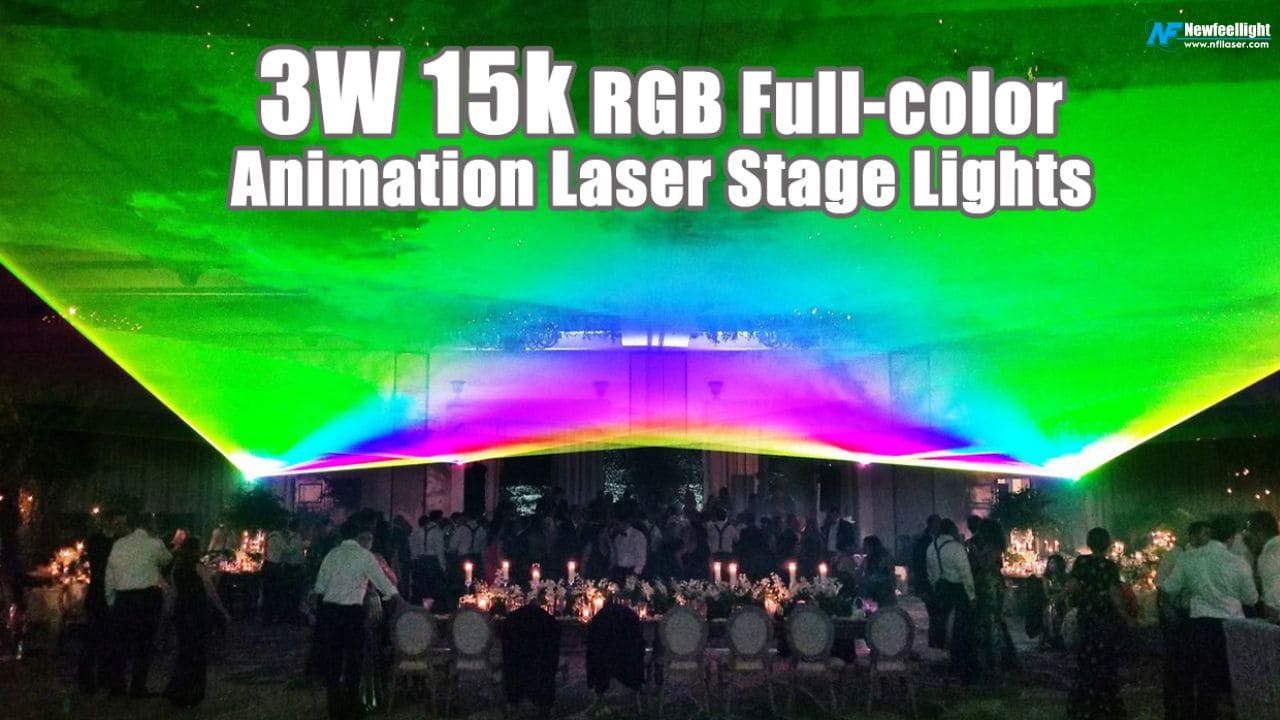 NF660 laser projector best dj and stage lights for parties and events