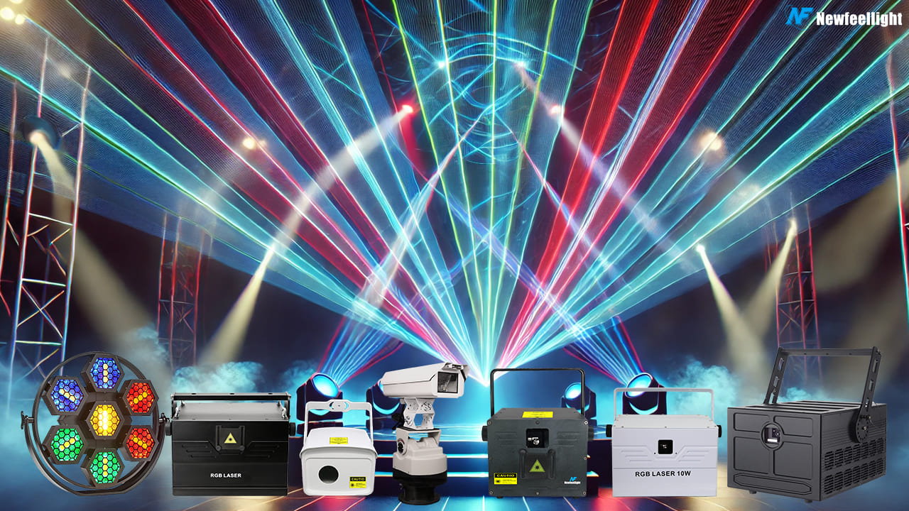 Transform Your Events with Newfeel Laser: Premier Laser Lights, Projectors, and RGB Lasers for Stunning Shows