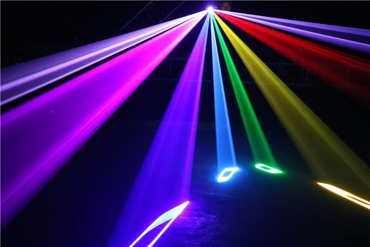 Bluetooth Cell phone App DIY Animation RGB Laser light