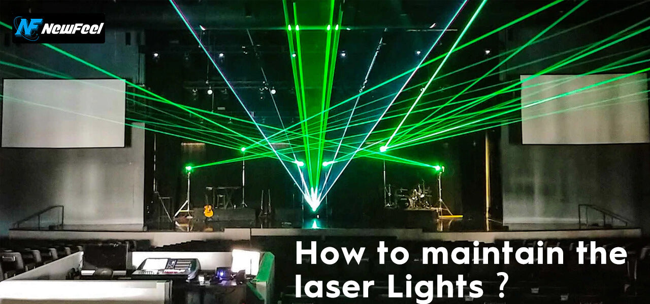 maintain the laser lights