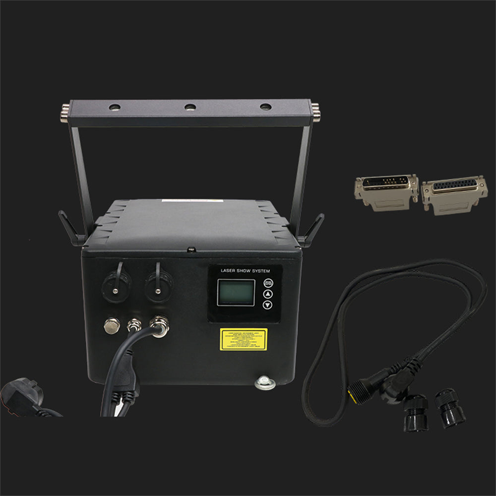 A3 Professionals Outdoor IP66 5~15W Laser Light Show For Wedding