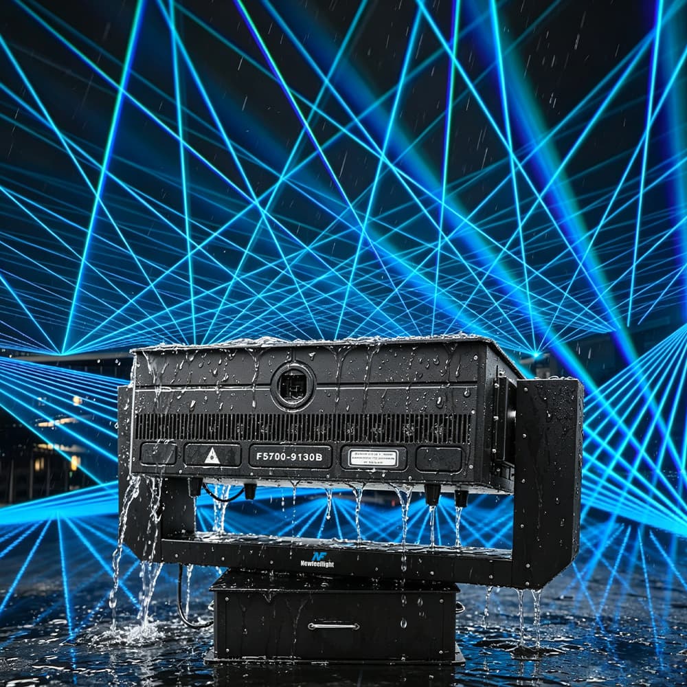 100W Landmark Laser ILDA Laser Lights IP65 waterproof outdoor lights