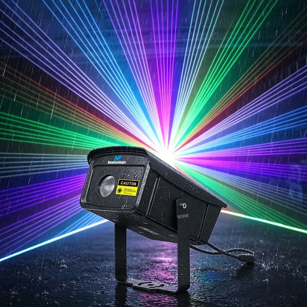 2W/3W IP66 Waterproof Full Color Outdoor DMX Animated Laser Light