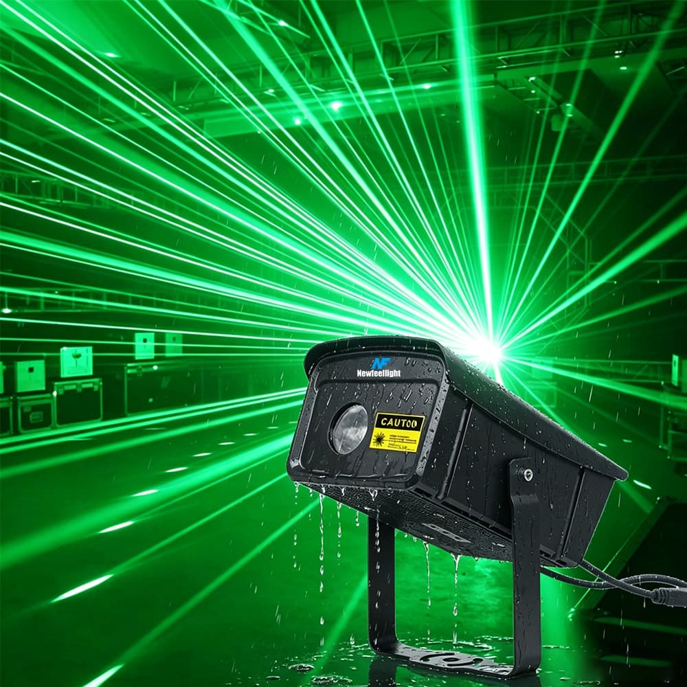 HXK-HK IP66 Outdoor Waterproof Firefly light 2W/3W RGB Laser Projector