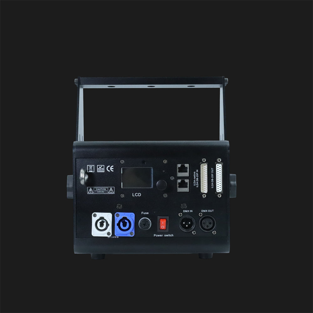 Portable 5W Animation Laser Projector Compatible DMX & ILDA DJ Laser L