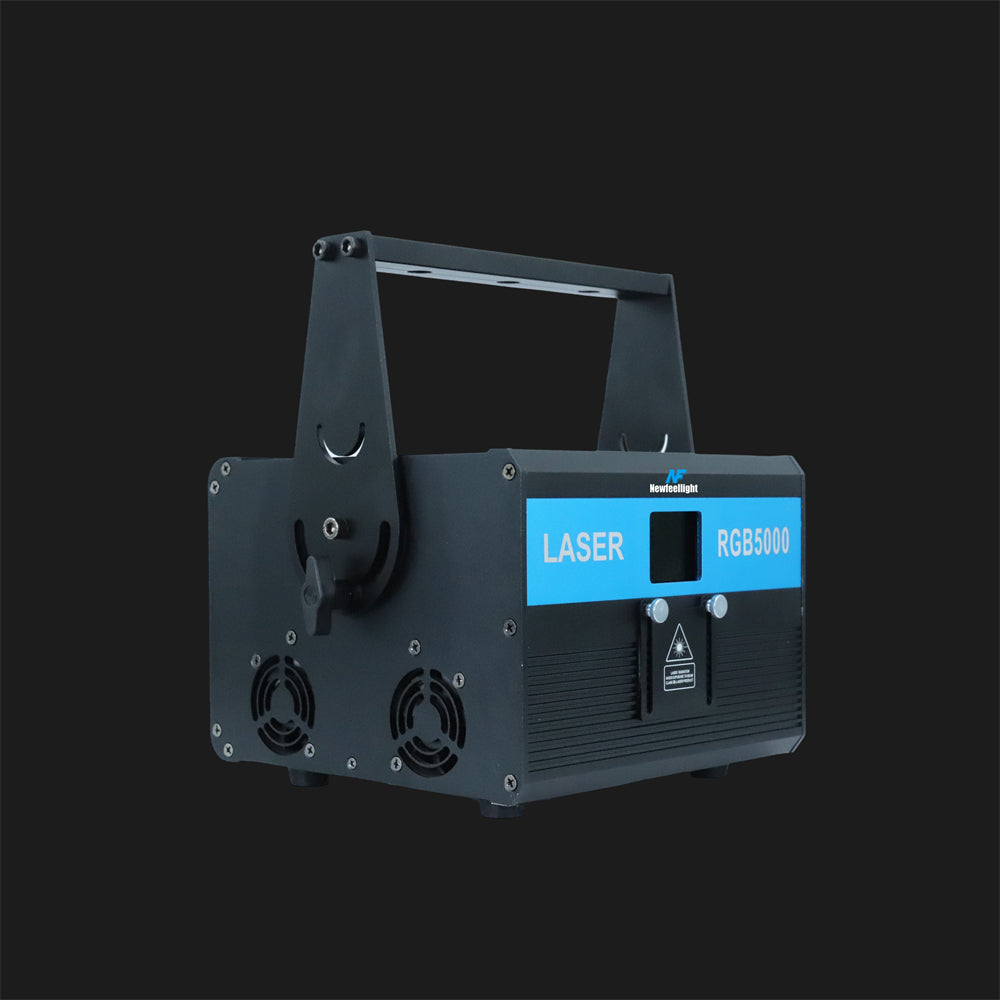 Portable 5W Animation Laser Projector Compatible DMX & ILDA DJ Laser L