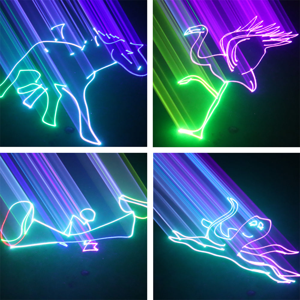 5W-animation laser-DMX-ILDA-rgb laser