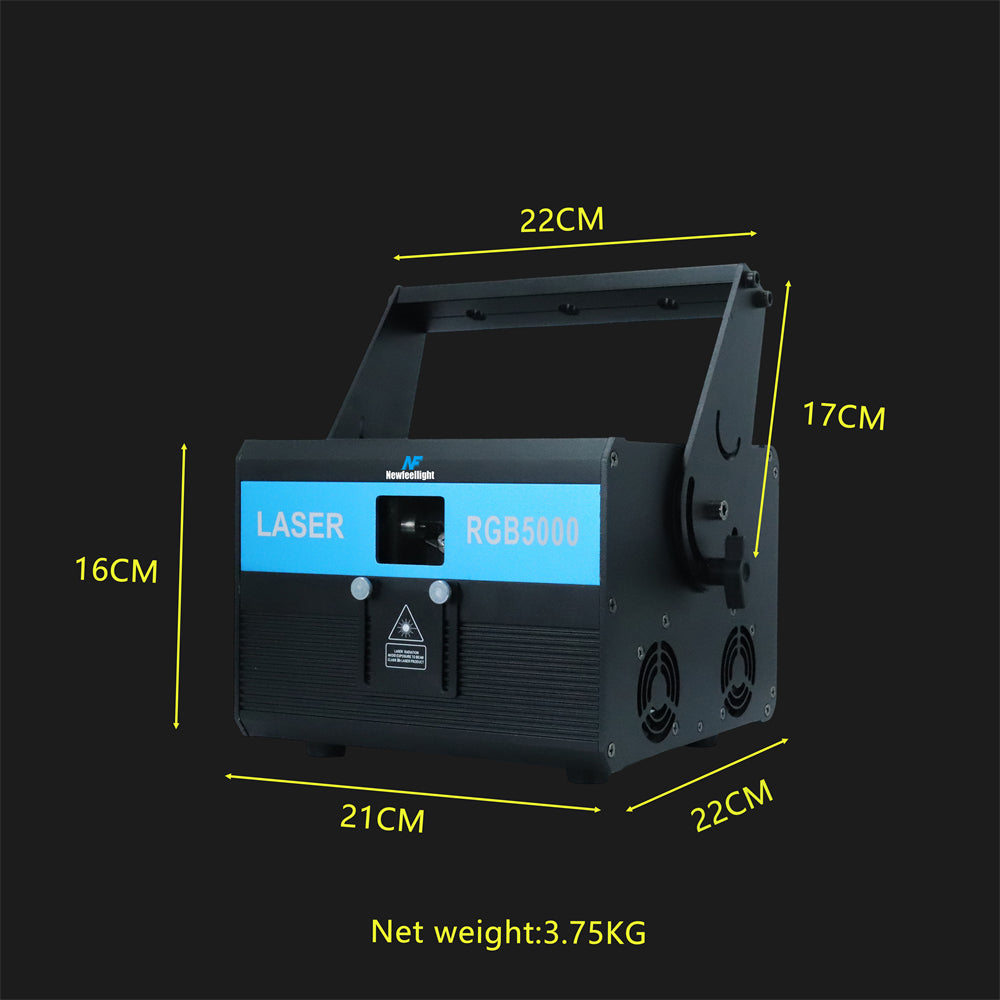 WANTA様　RGB animation laser light 7カラーレーザ 5W RGB Laser Light - 50000 Hours Lifespan for Stage Lighting
