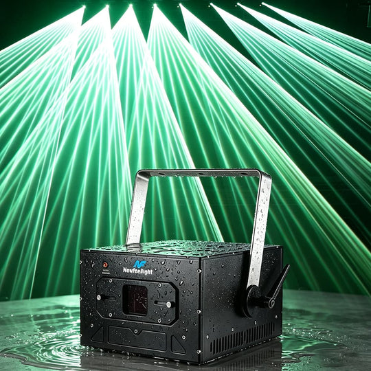 Outdoor Laser Light Projector IP66 10W RGB SD Card Animation Laser Projector