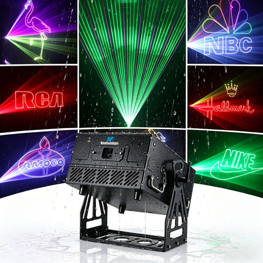 30W PRO IP66 Laser Projector ILDA DMX for Outdoor Mapping & Shows
