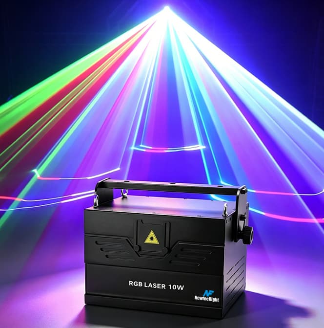 NF660 Series 3W 10W Programmable Animation Laser Projector Club Lights