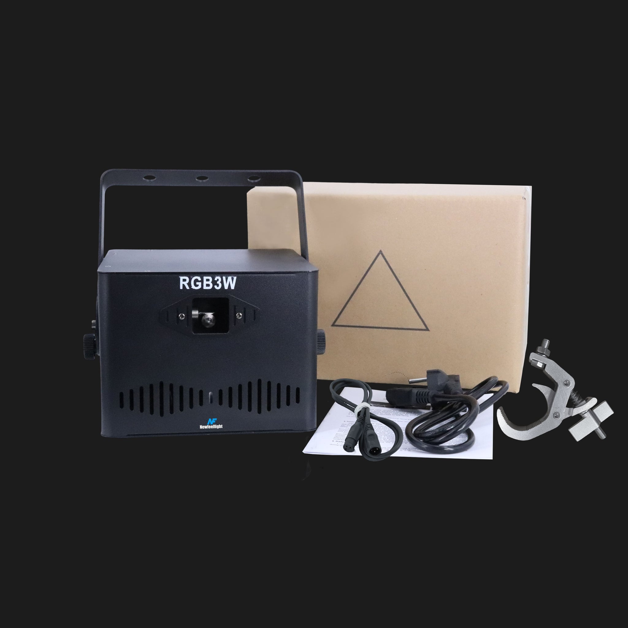Newfeel Portable 3W DMX Laser 3D Animation Laser Light