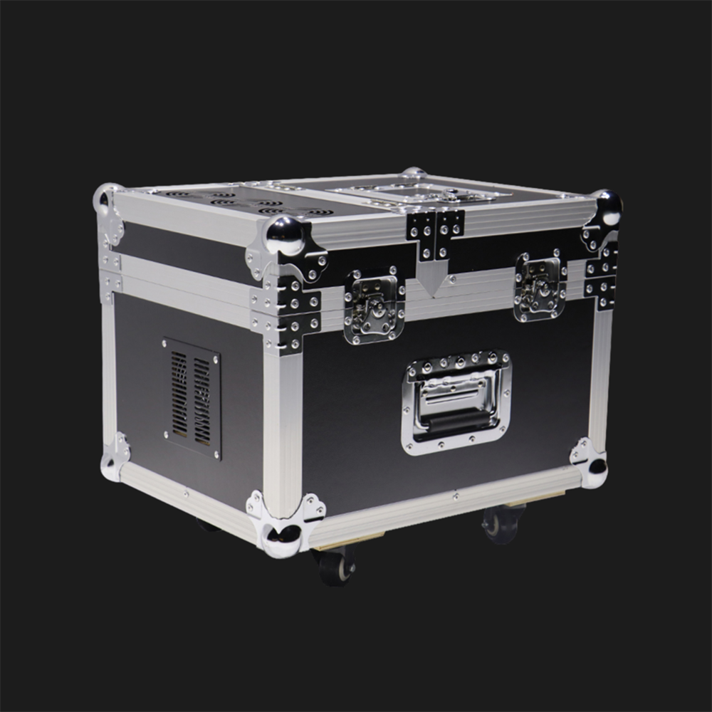 NF-HZ600 Ultimate Haze Machine Durable Flight Case 600W Dual Control with DMX for Stage Events Weddings