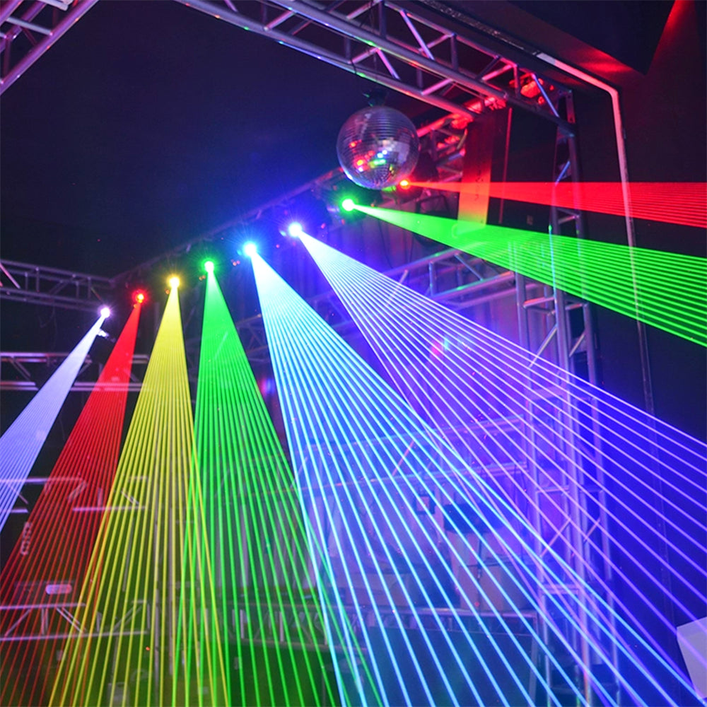 FY 3W 2W 4W 30K RGB Laser Moving Head For DJ Club