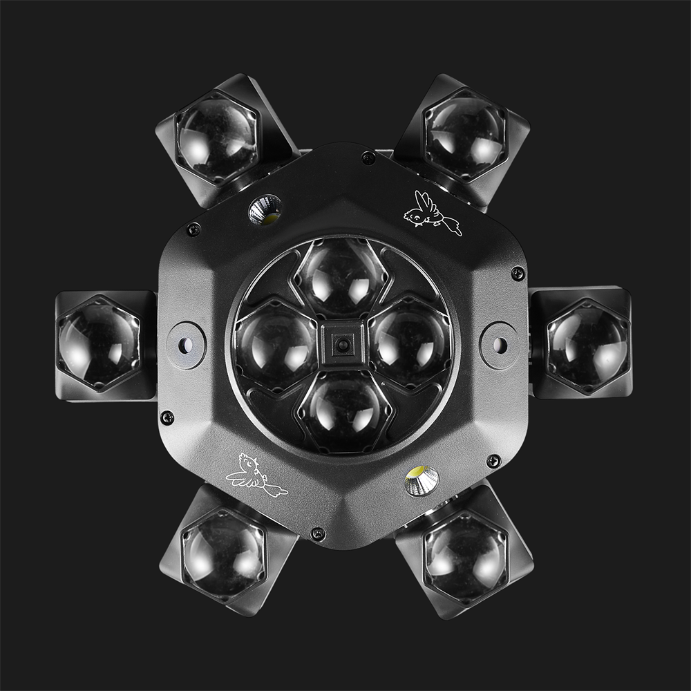 LHY001-6 Head RGB-10x10W Disco