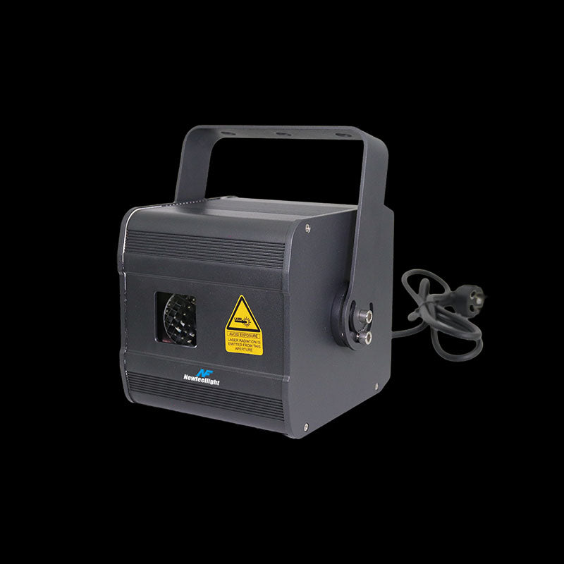 Outdoor 5W Yellow Firefly Laser Light With Flashing Effects For Holiday