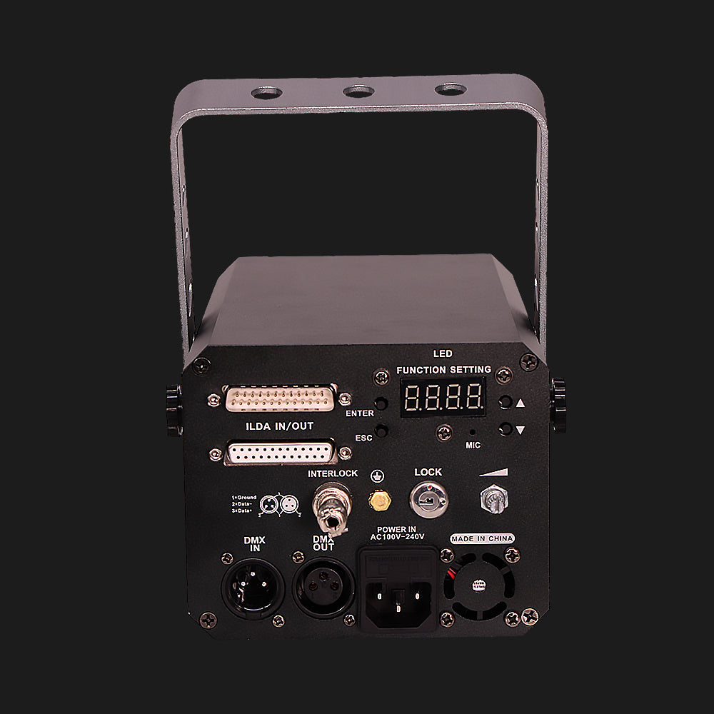 High Power 5W RGB Laser Stage Lighting Effect ILDA Wedding