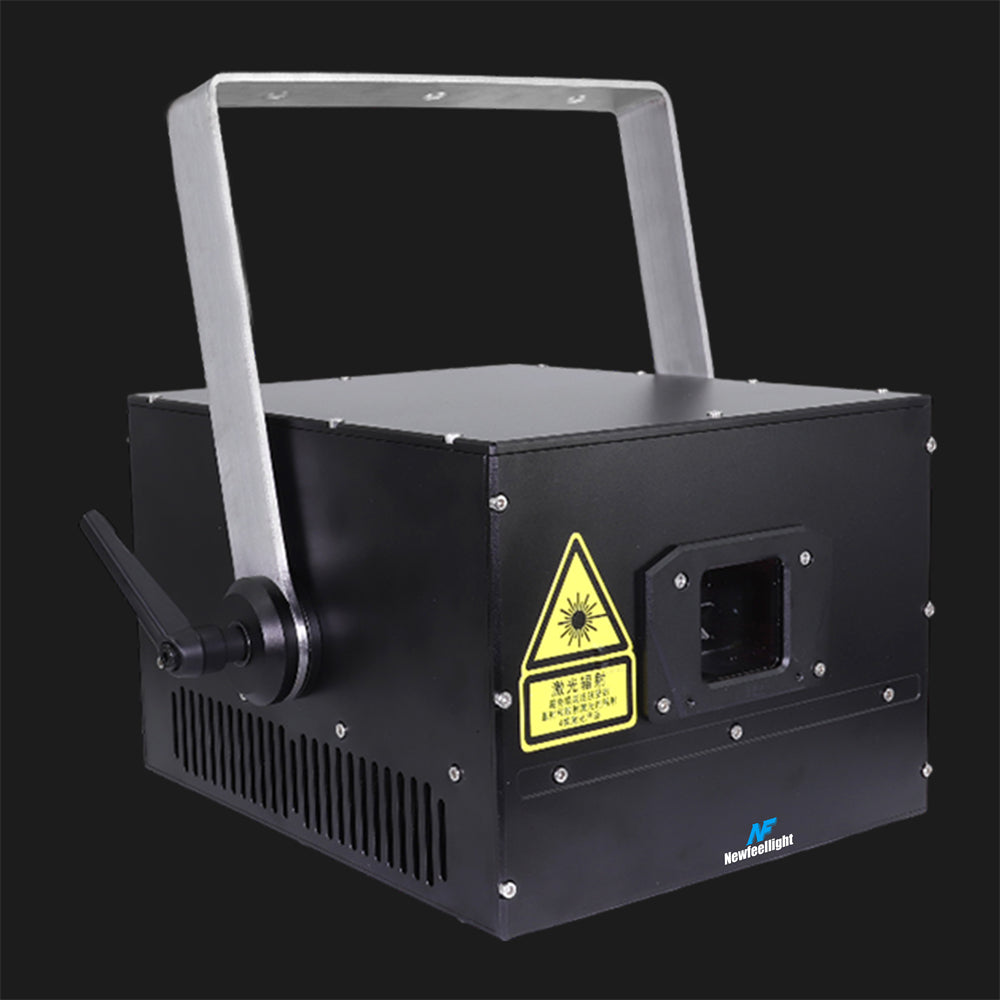 10W 40K Galvanometer Full Color Laser Light Projector Built-in FB4 For Laser Show