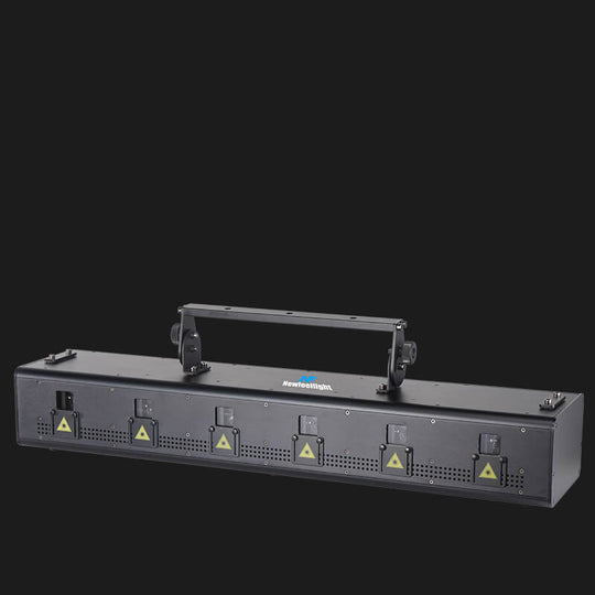 6 eye 12W RGB Animation Laser Projector Full Color Laser Lights 6 Lens DJ Lazer